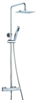 Contemporary Shower Faucets , Modern Brass Thermostatic Bath Mixer